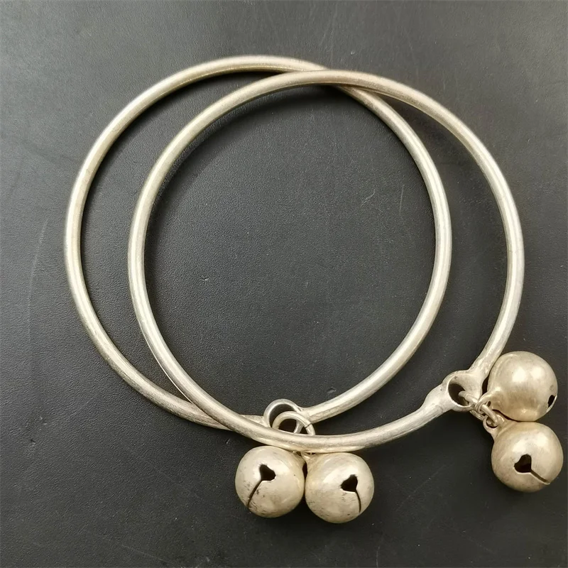 

Maichuang/Tibetan Silver Inlaid Solid Color Bracelet Fashion Bangles Personality Jewelry Exquisite Workmanship Men Women Gift