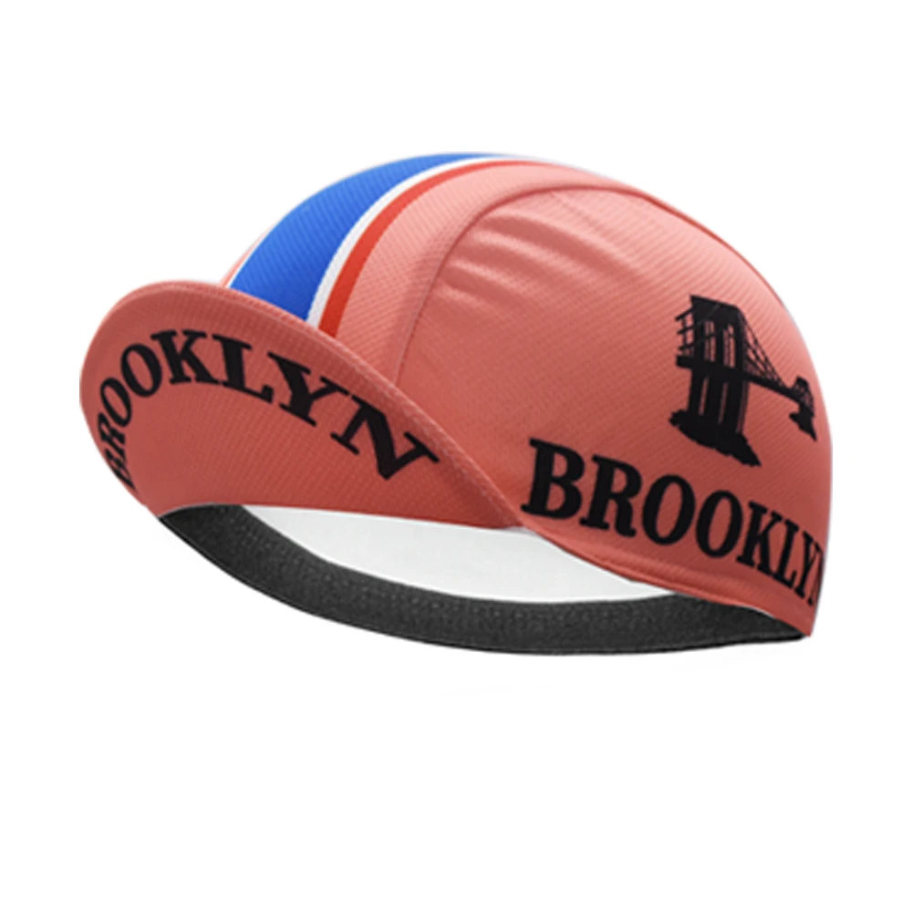 BROOKLYN Classic  Retro Cycling Caps Bicycle Quick Dry Sports Hats Summer Cap 5