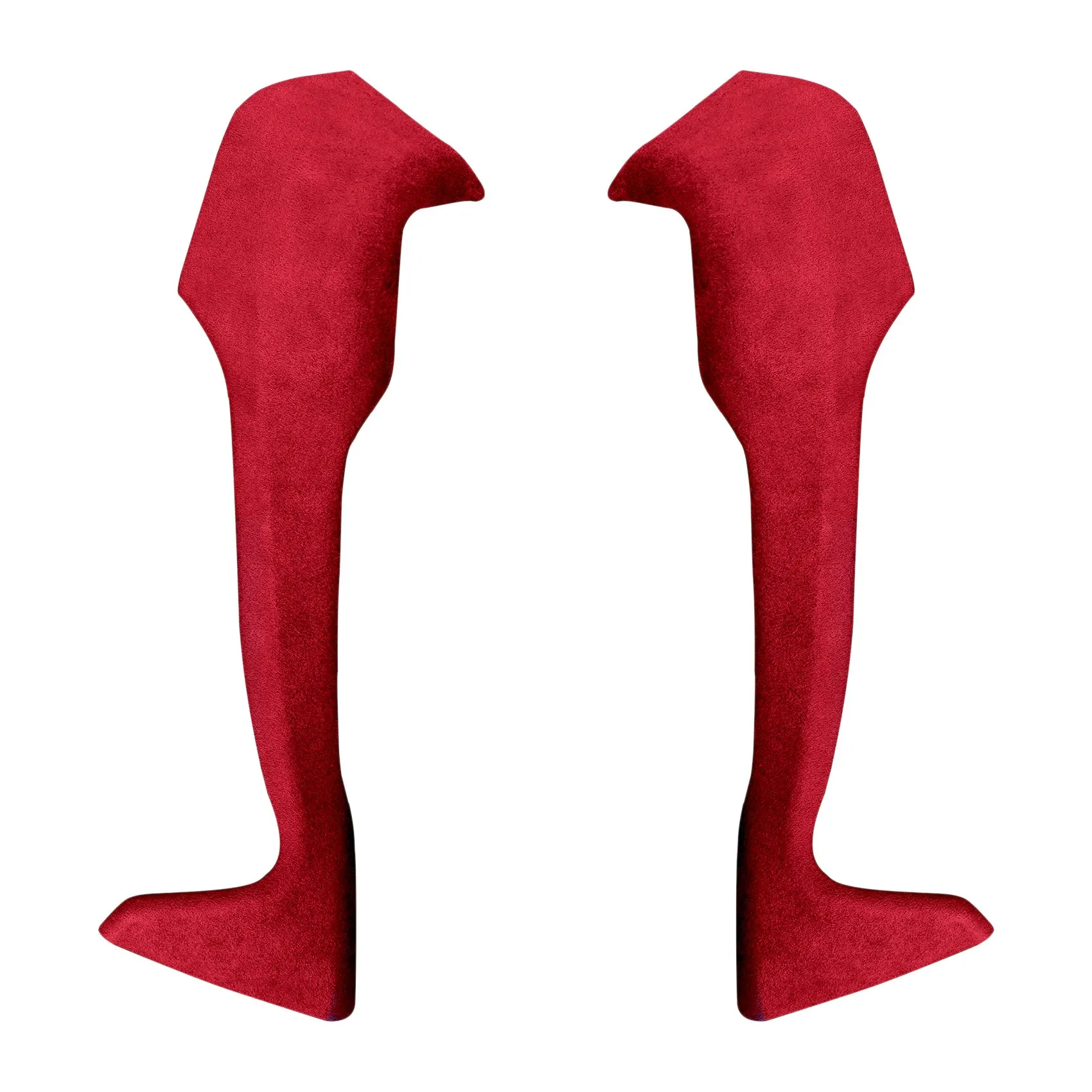 

2Pcs Turn Fur Wrap for Subaru BRZ Toyota 86 2013-2020 Car Door Handle Frame Armrest Cover Molding Trim Strip