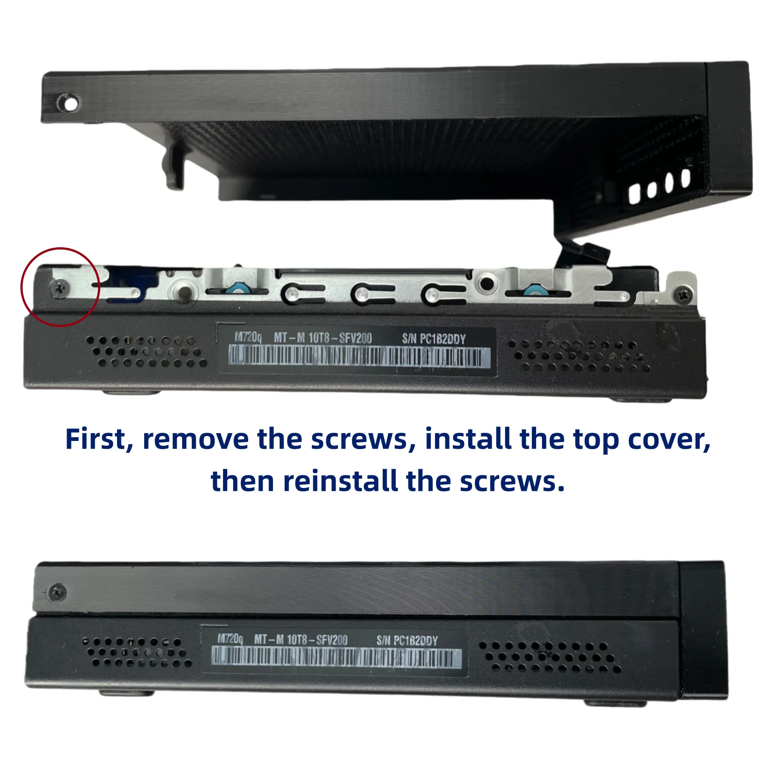 DIY Cooling Holes Chassis Cover for Efficient Heat Dissipation in Mini Computer Cases