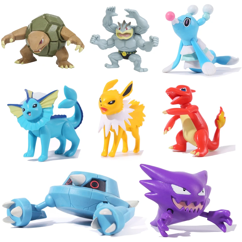 

Игрушечные фигурки покемонов, 5-10 см, Arceus Иви и Пикачу Charizard, модель, кукла Покемон, ПВХ игрушка, подарок для детей на день рождения