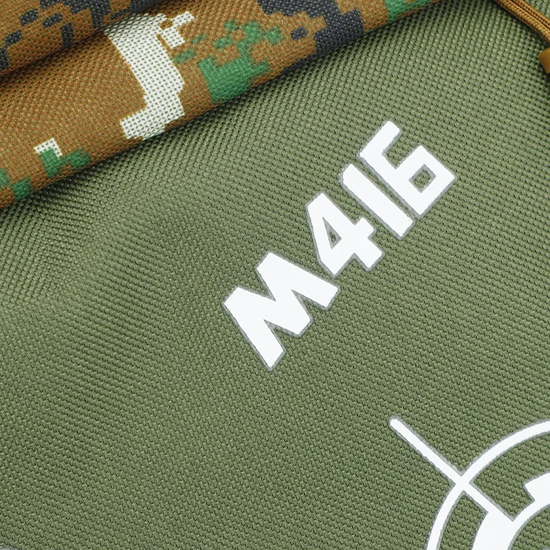 Neueste Persönlichkeit Grund- und Sekundarschüler Schultasche Jungen und Mädchen Camouflage Schultasche Doppelte Umhängetaschen – Detail 15