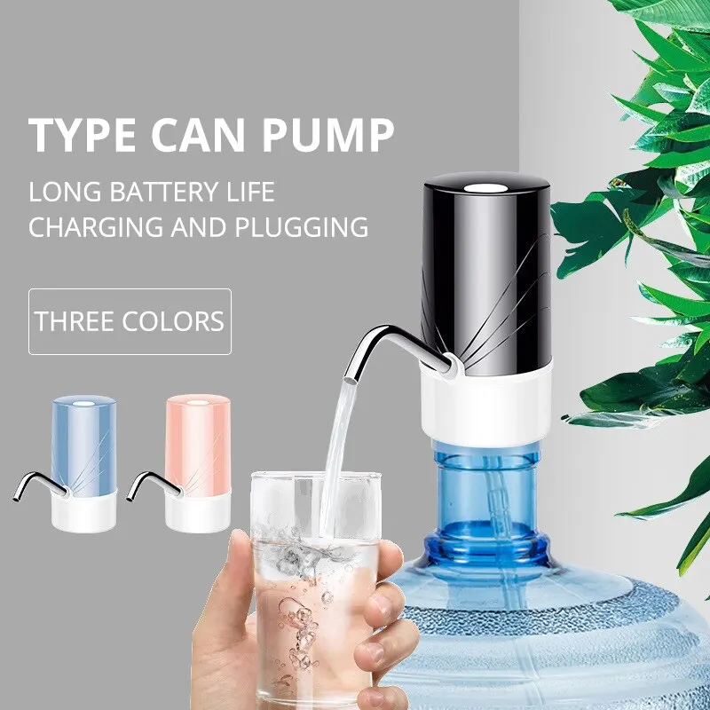 1pc Electric Water Dispenser Pump Automatic Bottle USB Charging Auto Switch