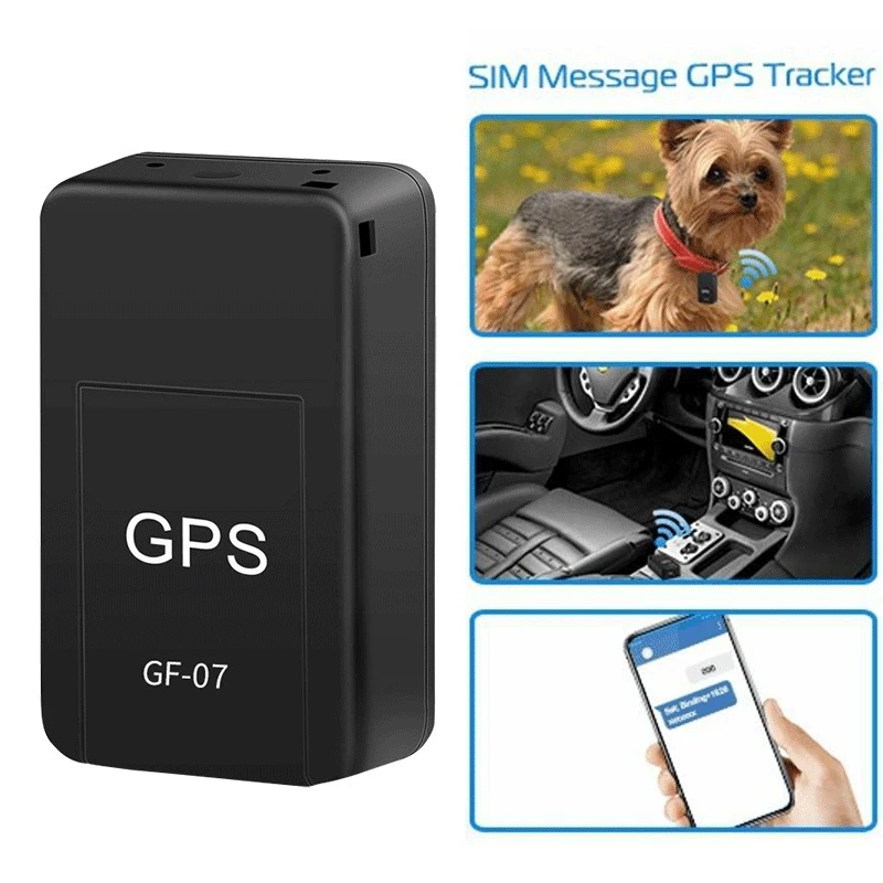 Magnetic Mini GF07 GPS Tracker Real Time Tracking Device Locator Car Motorcycle Remote Control Tracking Monitor Pet Anti Loss gps locator key finder anti lost tracker anti lose tracker item locator anti lost locator key chain locator