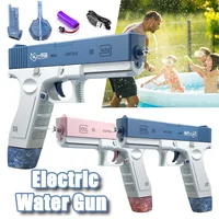 High-pressure Water Gun Electric Toy Large Capacity Charging Automatic Water Spray Burst Toy Gun for Summer Beach CS Props Gift 1