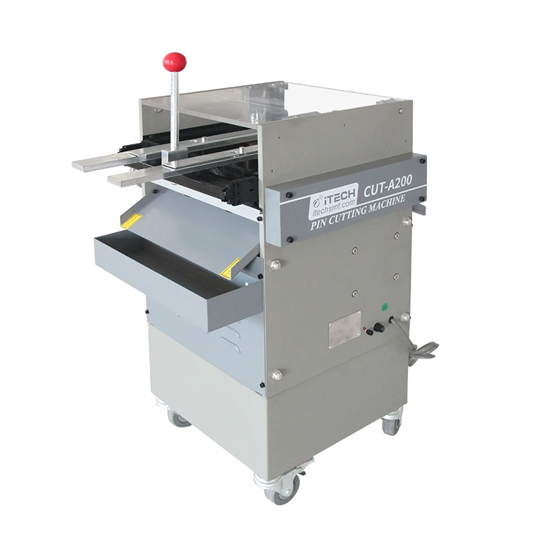 

Factory Hot Sale PCB Lead Foot Cutting Machine High Efficiency Components PCB Leg Cutting Machine For Removing Throught Hole Pin