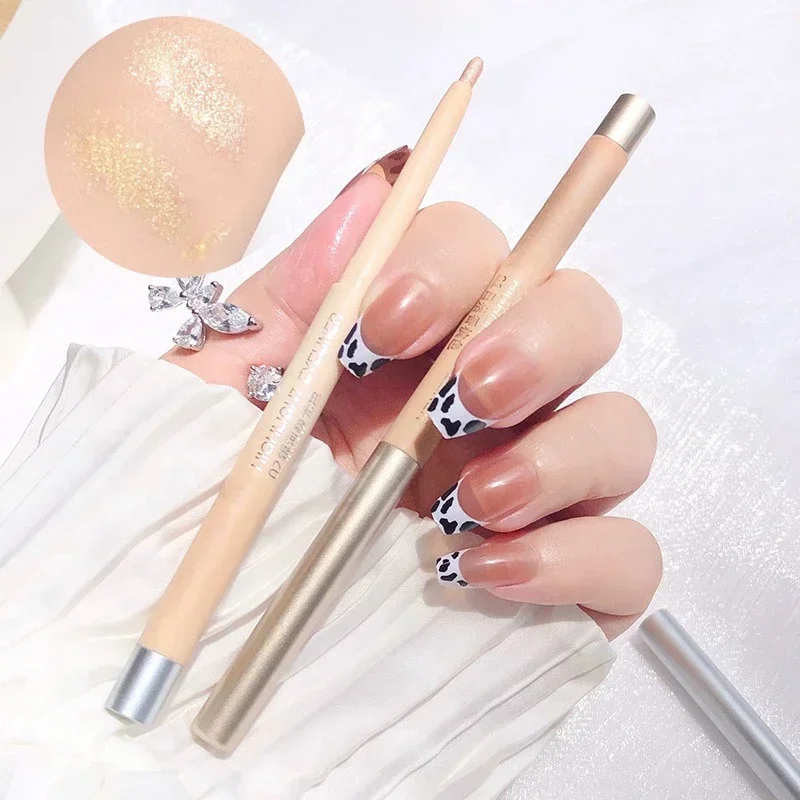 Shiny Chameleon Eyeliner Pencil Green Gold Purple Glitter Eye Shadow Lying Silkworm Pen Waterproof Beauty Cosmetics Women Makeup eyeshadow pencil eyeshadow pen eyeliner pencil eyeshadow eyeliner