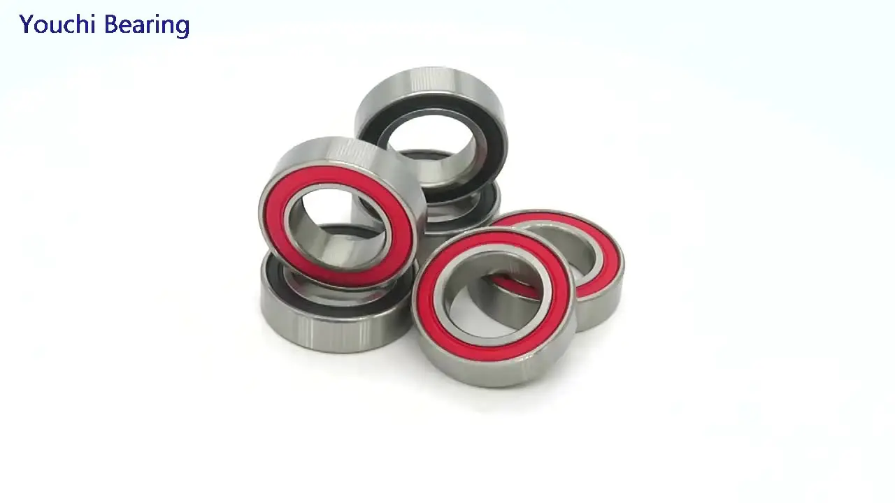 4 Roulements à Billes 15267-2RS 15x26x7mm Scellés Caoutchouc - Haute Qualité Pour Machines Et Moteurs