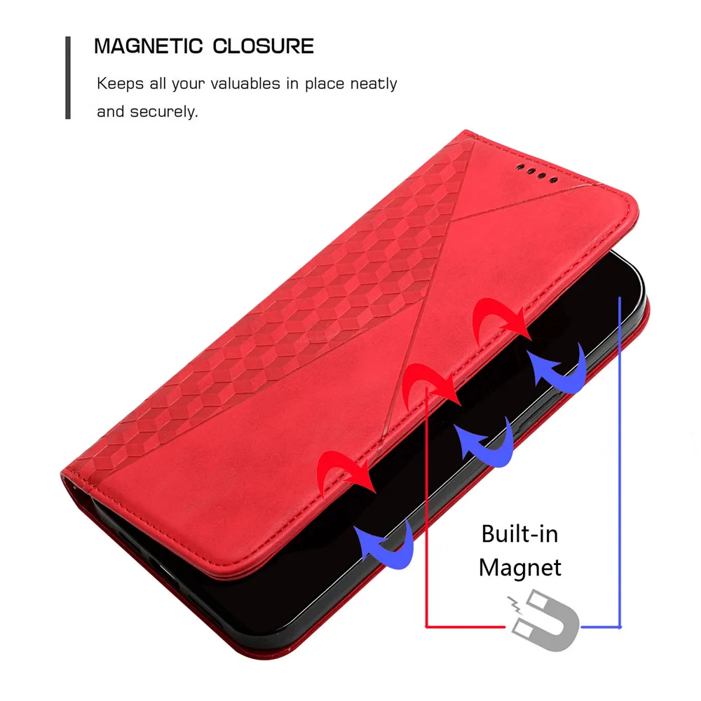 Фото Кожаный чехол-книжка для телефона Motorola Edge 30 Neo ударопрочный чехол-бумажник с карманом для карт защитный чехол Edge30 Neo Funda №5