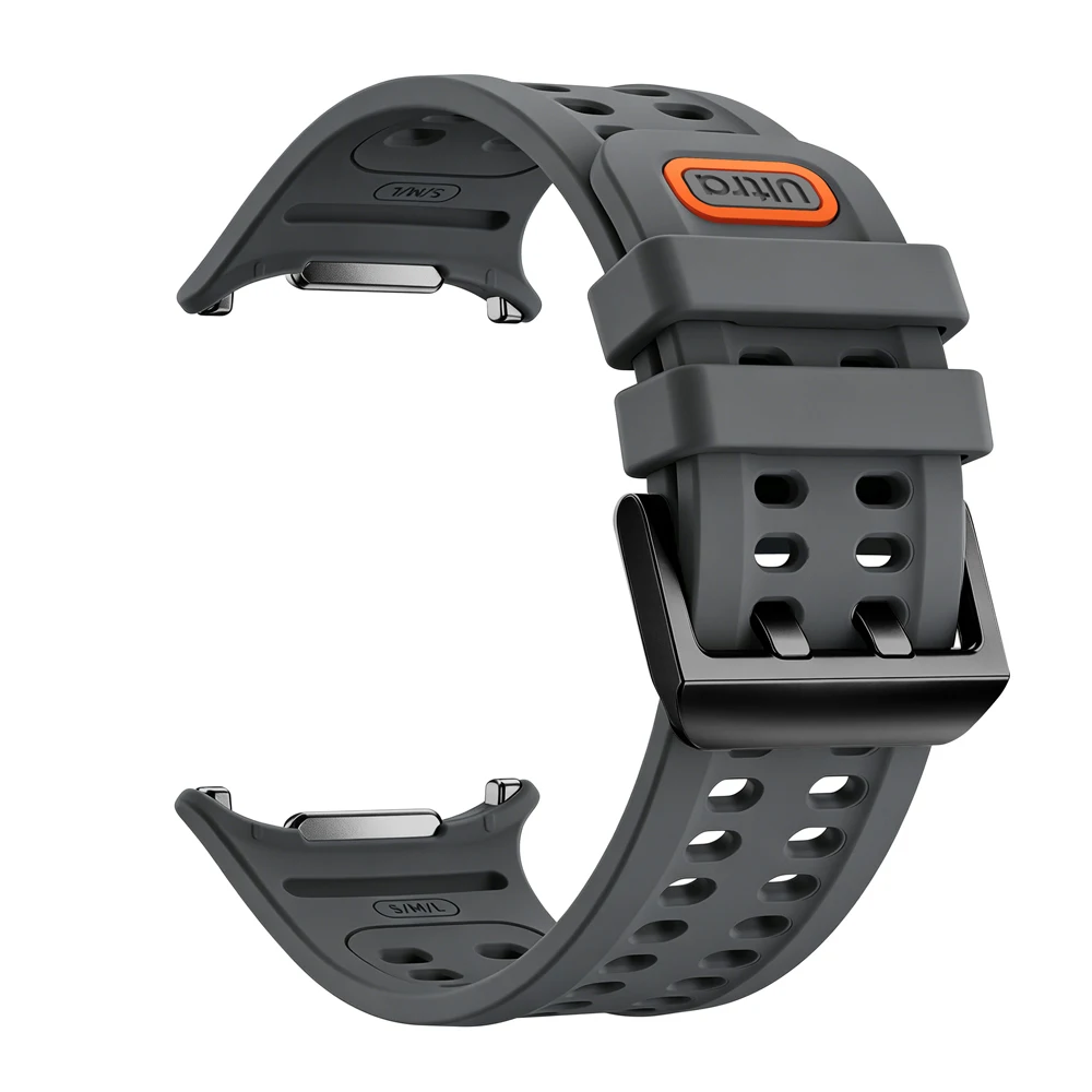 Silicone Wristband Strap for Smartwatches - Soft Replacement Band, 47mm