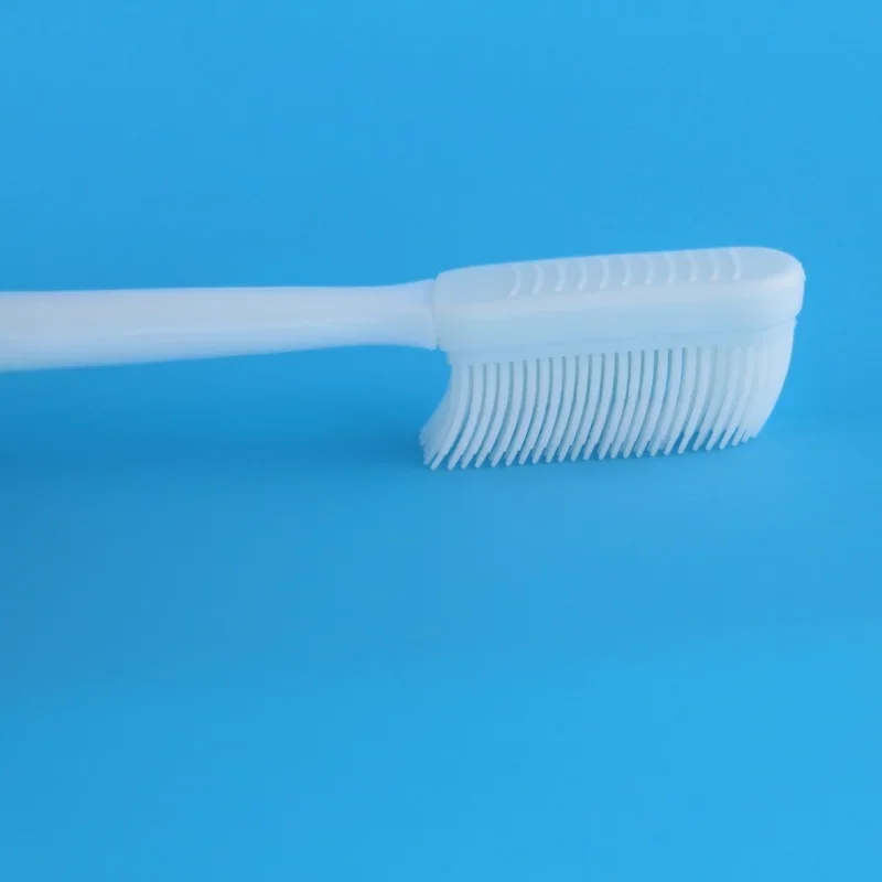 Hot Nano-antibacterial Toothbrush Family Adult Soft Fur Silicone teeth brush Oral Care Nano Brush eco friendly tooth brush tooth brush 2PCS