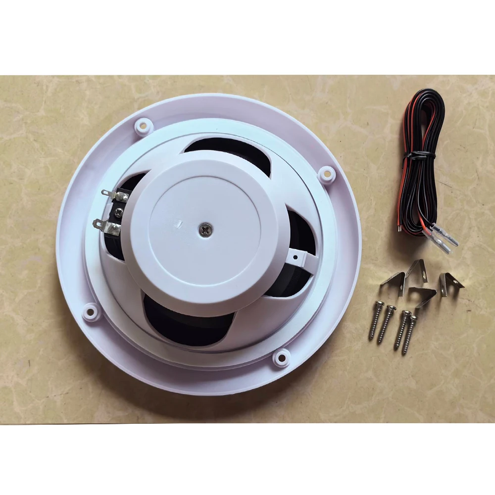 Marine Speakers 6.5 Inch Waterproof Weather Resistant Stereo For Yachts Golf cart RV ATV UTV