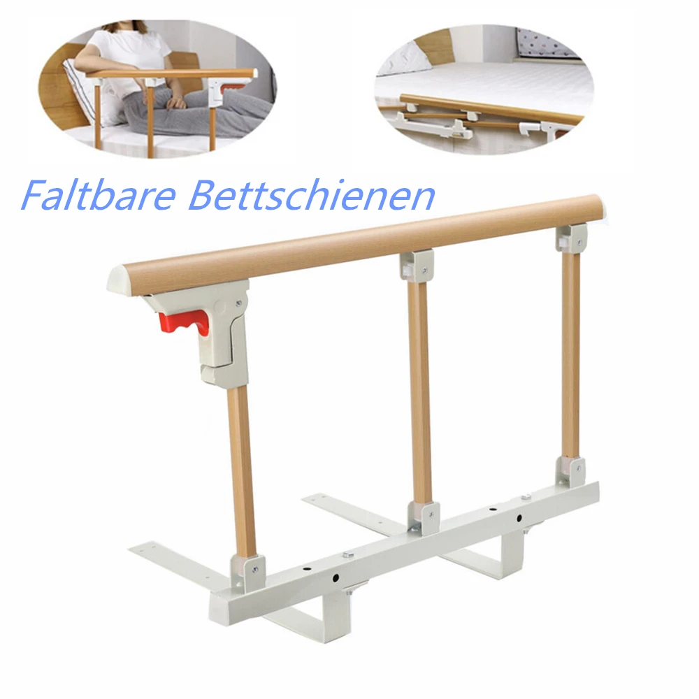Bettgitter-Einfassung Faltbare Bettgitter für Erwachsene Sicherheitsbarriere Sicherheitsgeländer für Senioren Bettgitter mit Sicherheitsgriff – Detail 16
