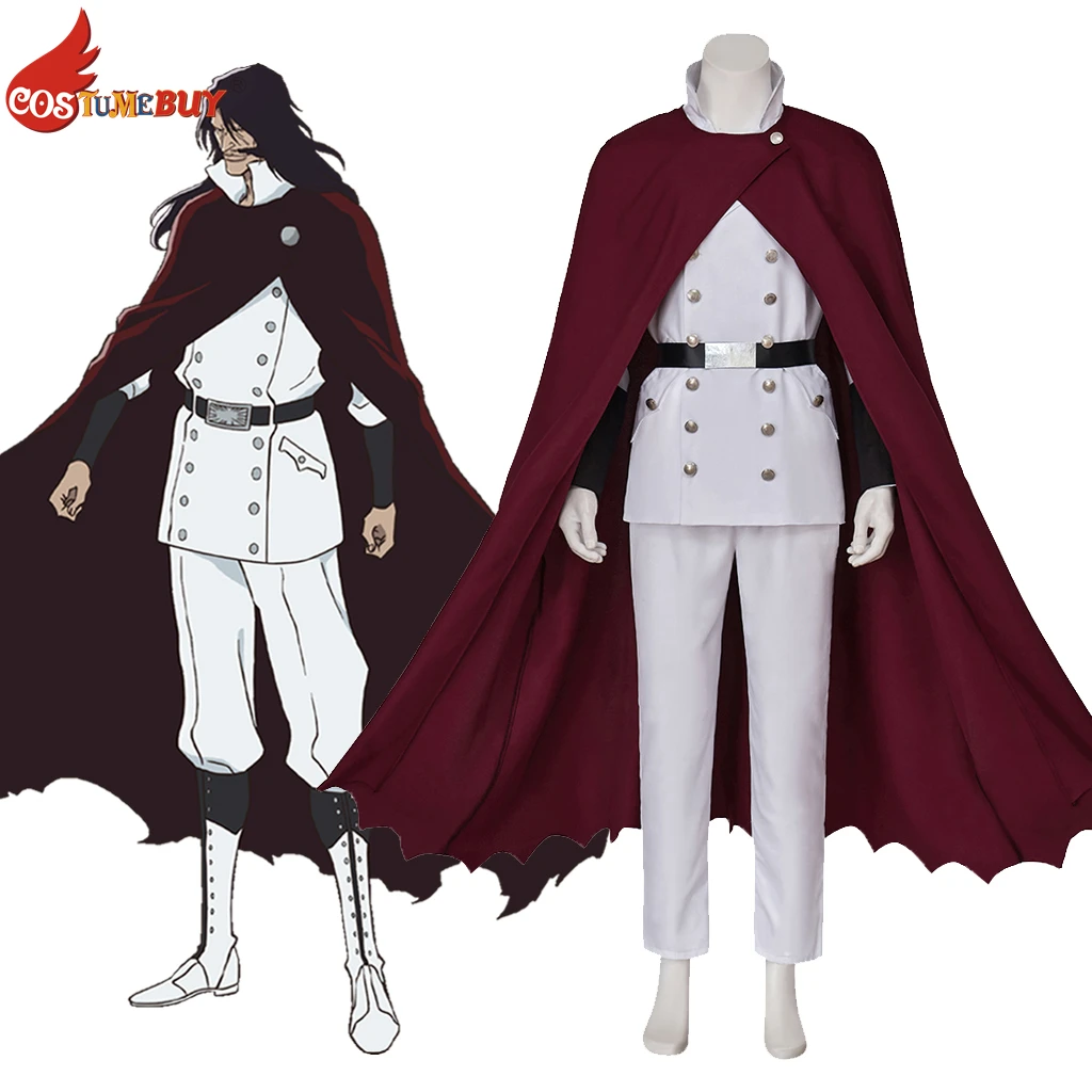 

Bleach: Thousand-Year Blood War Anime Yhwach Cosplay Costume Manga Samurai Outfits Halloween Coat Pants Cloak Suit for Men