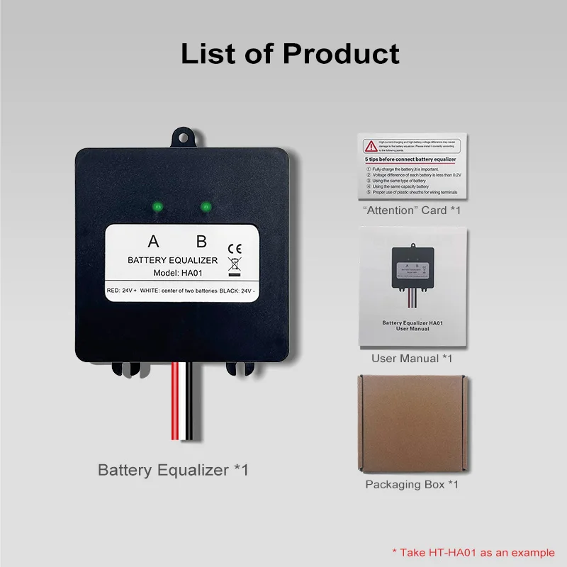 12V Lead Acid Battery Cell balancer for 24V 36V 48V System equalizer Solar Charg