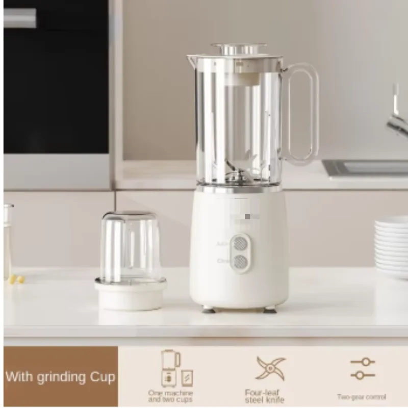 1000W Electric Blender Fruit Food 2 in 1 Juicers 600ml Milkshake Mixer Meat Grinder Multifunction Home Juice Maker Machine 6