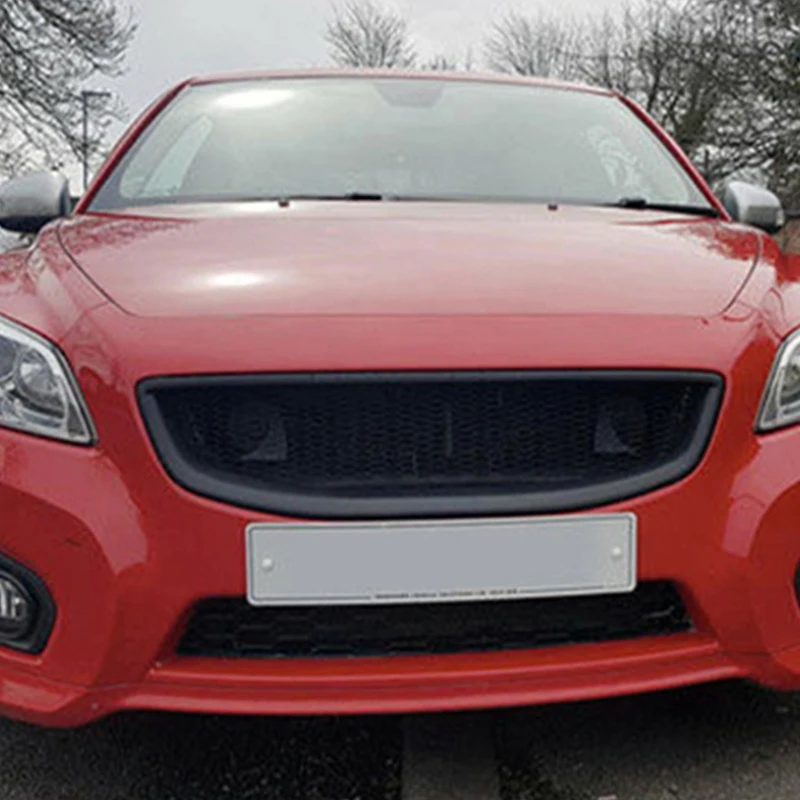 Fit Volvo C30 2010 2011 2012 2013 Year Racing Grille Redesign Front Bumper Grill Body Kit Accessories
