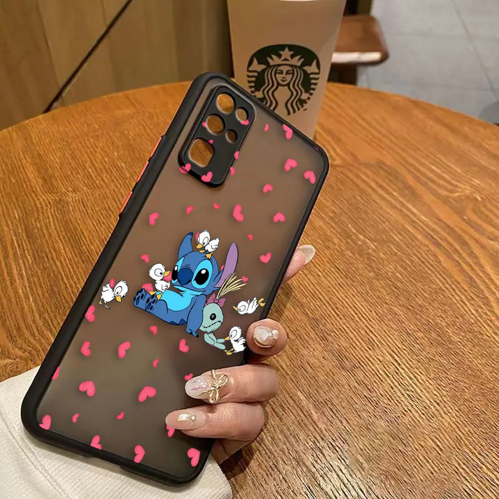 thumbnail image 1 of Funda mate para HONOR 70 50 30S 30 20 8X 9A 9X PLAY 4T X7 X9 X10 5G V40 Funda Coque Capa Shell Lilo & Stitch dibujos animados Anime, 1 of 5