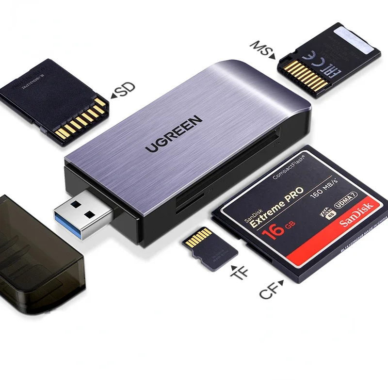 

Lvlian USB3.0 Кардридер высокоскоростной и многофункциональный в одном