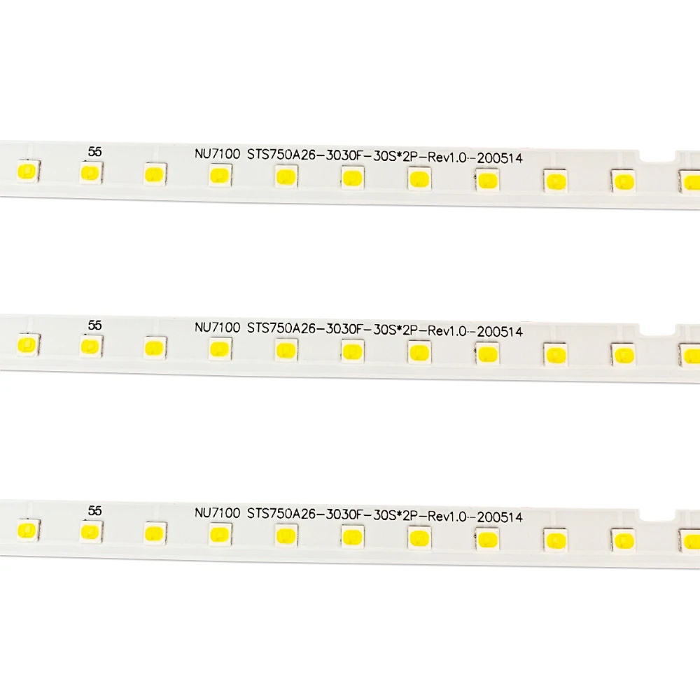 

3 PCS/Lot LED Backlight Dtrip for Samsung UN75RU7100 UE75NU7100 UN75NU7100 UN75NU6900 UN75NU7200 75NU7100 UN75NU7100G