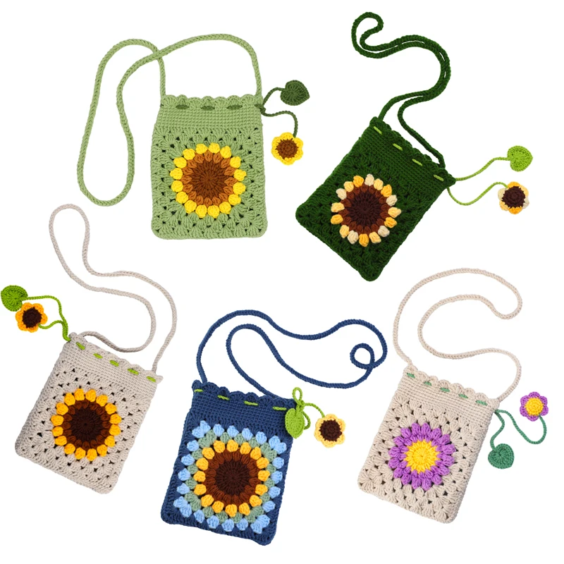 Crochet Kit Beginners Bag Crochet Craft Kniting Kits Yarn Hook Tools Supplies Video Tutorials