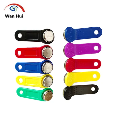 재기록 가능 iButton 카드, TM 태그, TM iButton, 터치 메모리 키, 사우나 키, 복사 DALASS DS1990A TM1990A, 드롭쉬핑, 10 개 RW1990 6