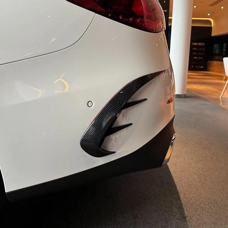 

For Mercedes-Benz E-Class Sport W214 E260 E300 2024 2025 Car Side Spoiler Wind Knife Shark Gills Side Fender Vent Car-Styling