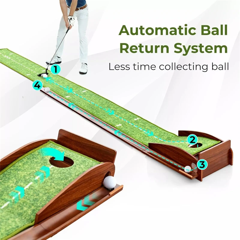 Automatic Golf Putting Green Mat 4