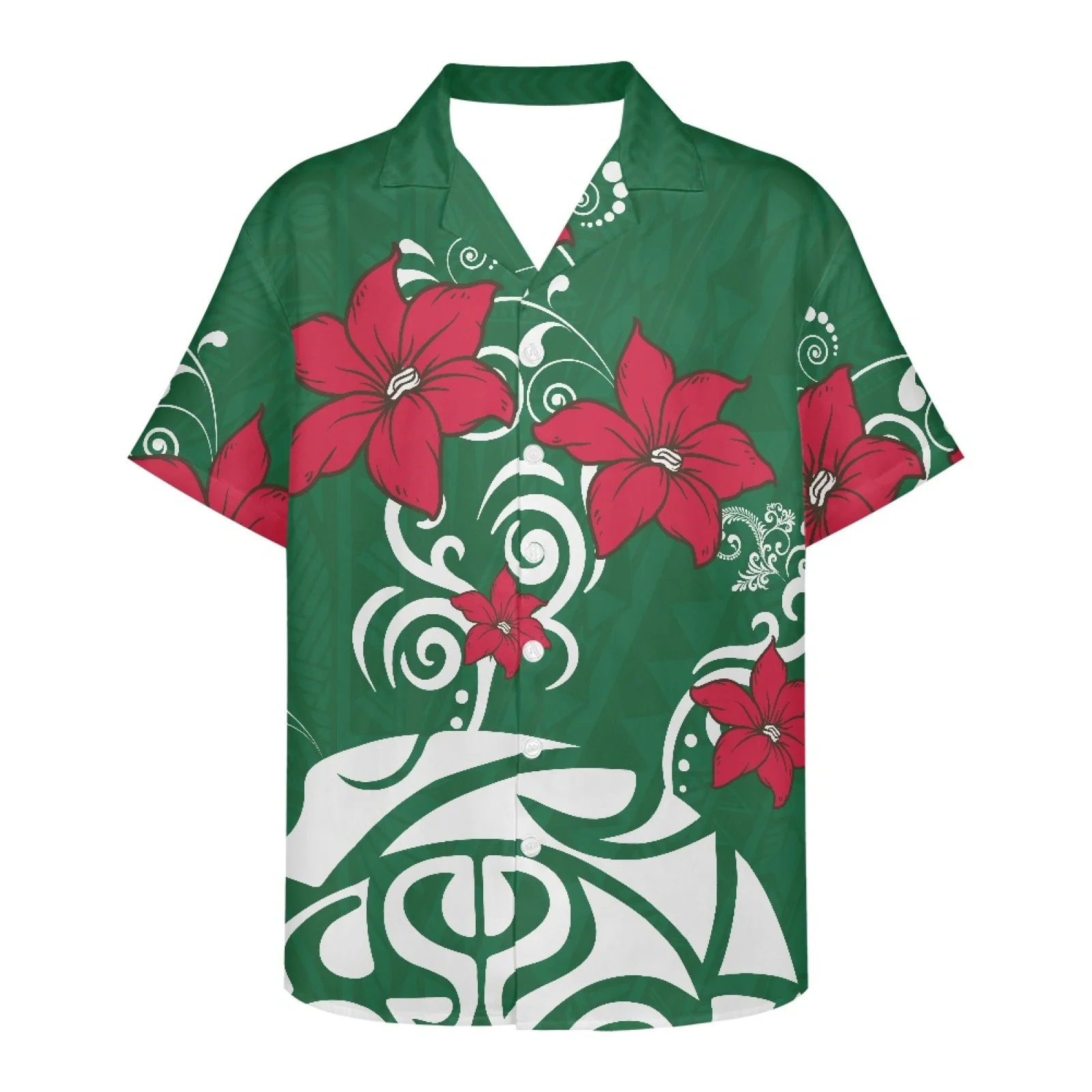 

Роскошная мужская одежда в гавайском стиле с принтом, летняя пляжная приталенная Мужская рубашка с V-образным вырезом и короткими рукавами для спорта и путешествий