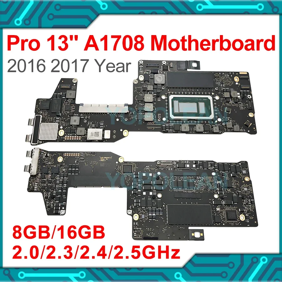 マザーボード 黒 - macbook a1708 - 2017 A1708 マザーボード Macbook Pro 13 
