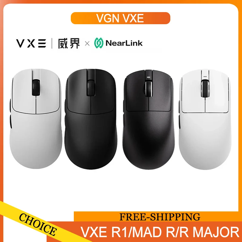 Vxe Mad R/R Major/R1 Pro Gaming E-Sports Mouse Paw3395/3950