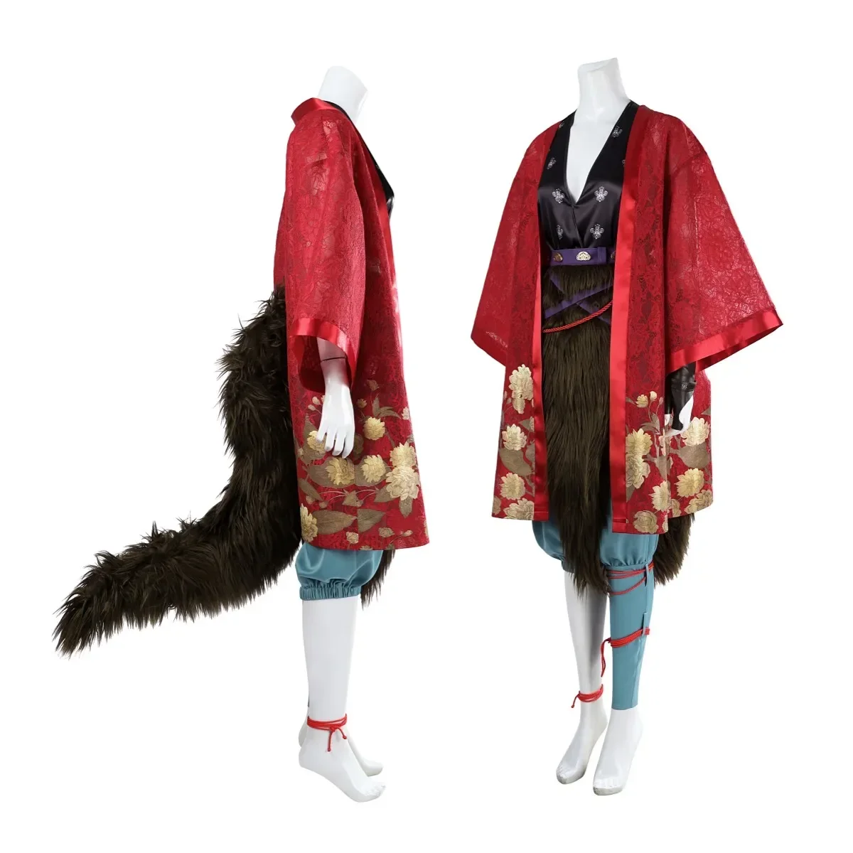Black Myth: Wukong: Pingping | Traditional Chinese Outfit Cosplay Costume 45 Black Myth Wukong Pengpeng Traditional Outfit Cosplay Costume