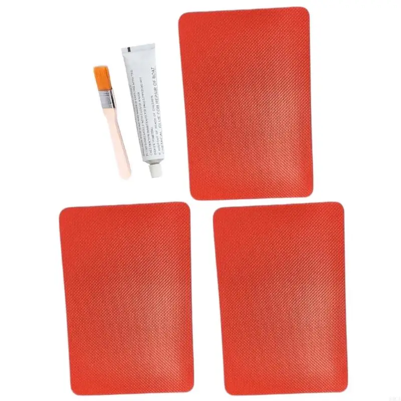 Puncture Repair Patches for Inflatable Kayak Canoes Water Toy Inflatable Boats Repair Patches PVC Set