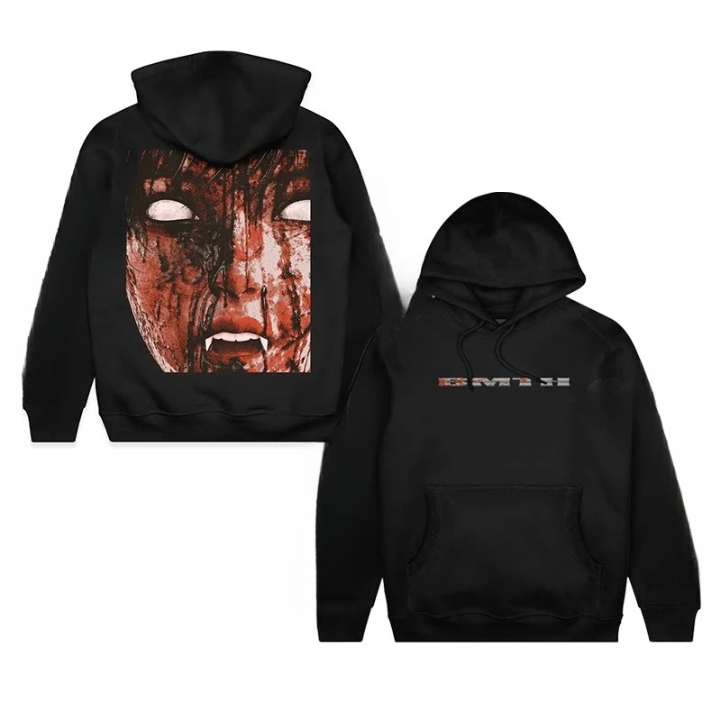 Leap Horizon Bring Me The Horizon Nuclear Black Metal Band Lässiges, locker sitzendes Kapuzen-Sweatshirt-Oberteil für Herren und Damen