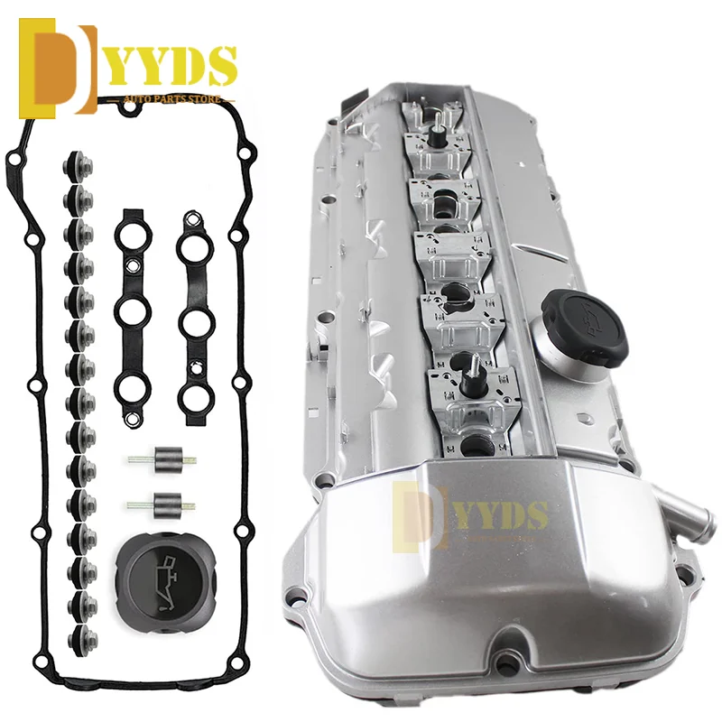 

11121432928 For BMW M54 M52 E53 E36 E46 E39 X5 Z3 535i 330i 2.5L 2.8L 3.0L Cylinder Head Cover New Aluminum Engine Valve Cover