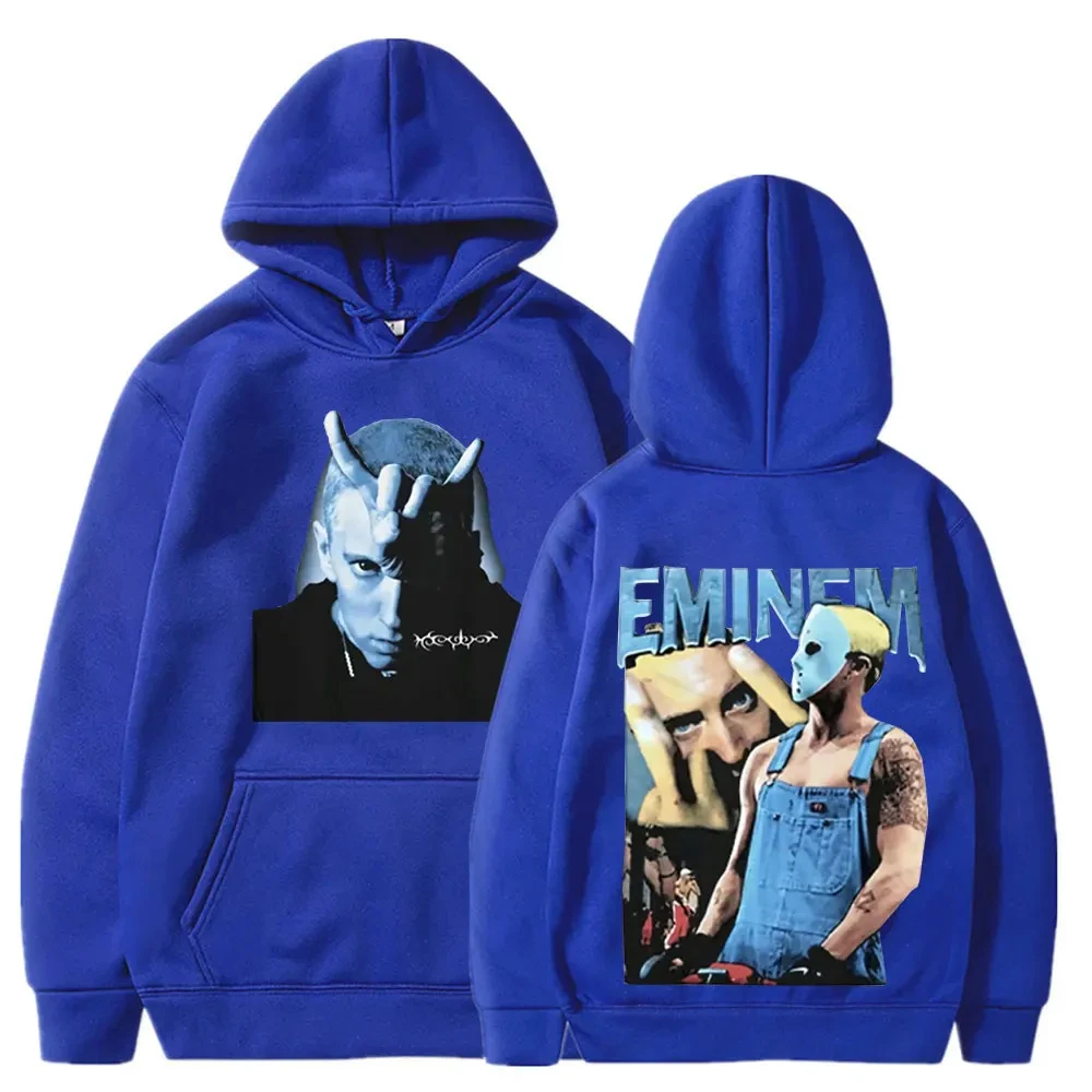 Vintage Eminem hoodie_felpa con cappuccio da uomo felpa Hip Hop