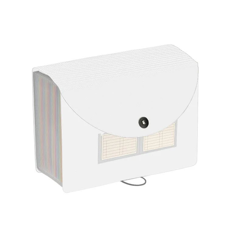 Portable Expanding File Folder with 13 Pockets and Colored Tabs – Ideal Document Organizer