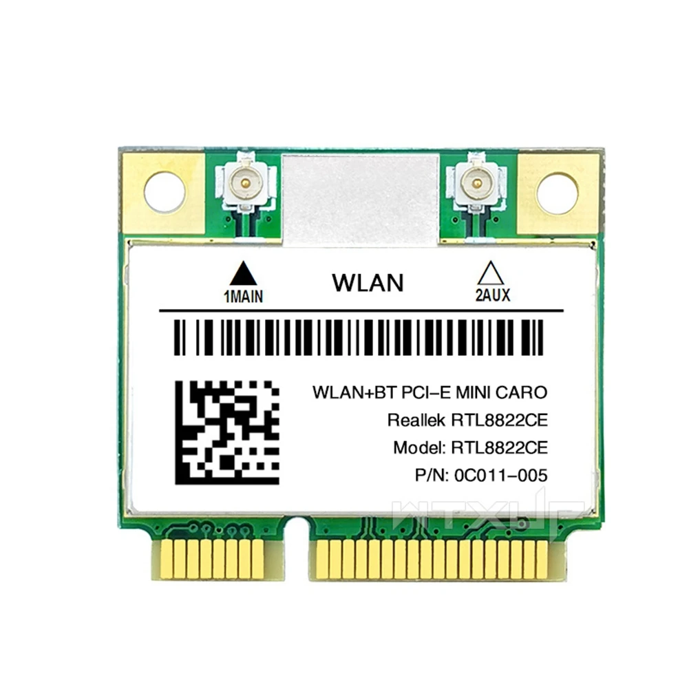 Mini Placa de Rede WiFi, 1200Mbps, 2.4G,