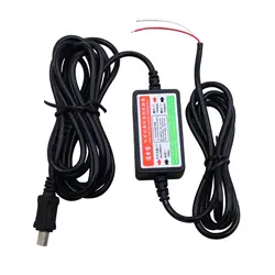 Hardwire – chargeur de voiture pour NAVMAN, avec GPS, navigation par satellite, câble d'alimentation, haute tension, Micro Usb, 12v à 5v, DVR 