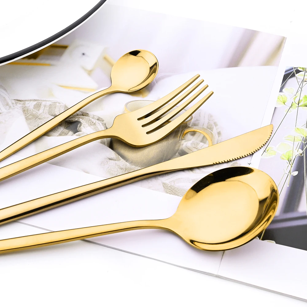 24pcs ̷ ı Ʈ   ũ Ǭ Į  η ƿ ǰ  ı   Flatware