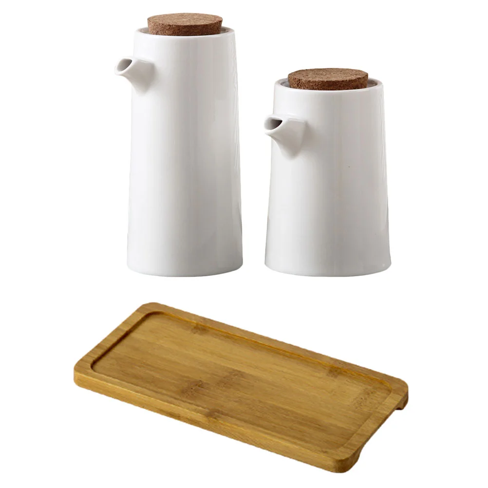 

Dispenser Jar Sauce Oil Container Condiment Seasoning Vinegar Pot Spice Cruet Soy Bottle Olive Liquid Pots Jars Holder