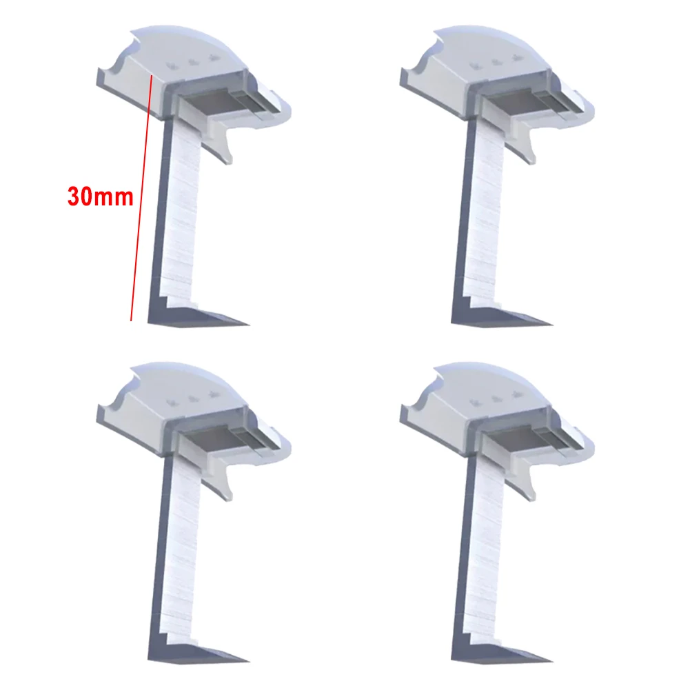 4Pcs Clip Di Drenaggio Del Pannello Solare Pannello Fotovoltaico Clip Di Scarico Dell'Acqua Rimuovere Automaticamente La Polvere Di Acqua Piovana 30/3