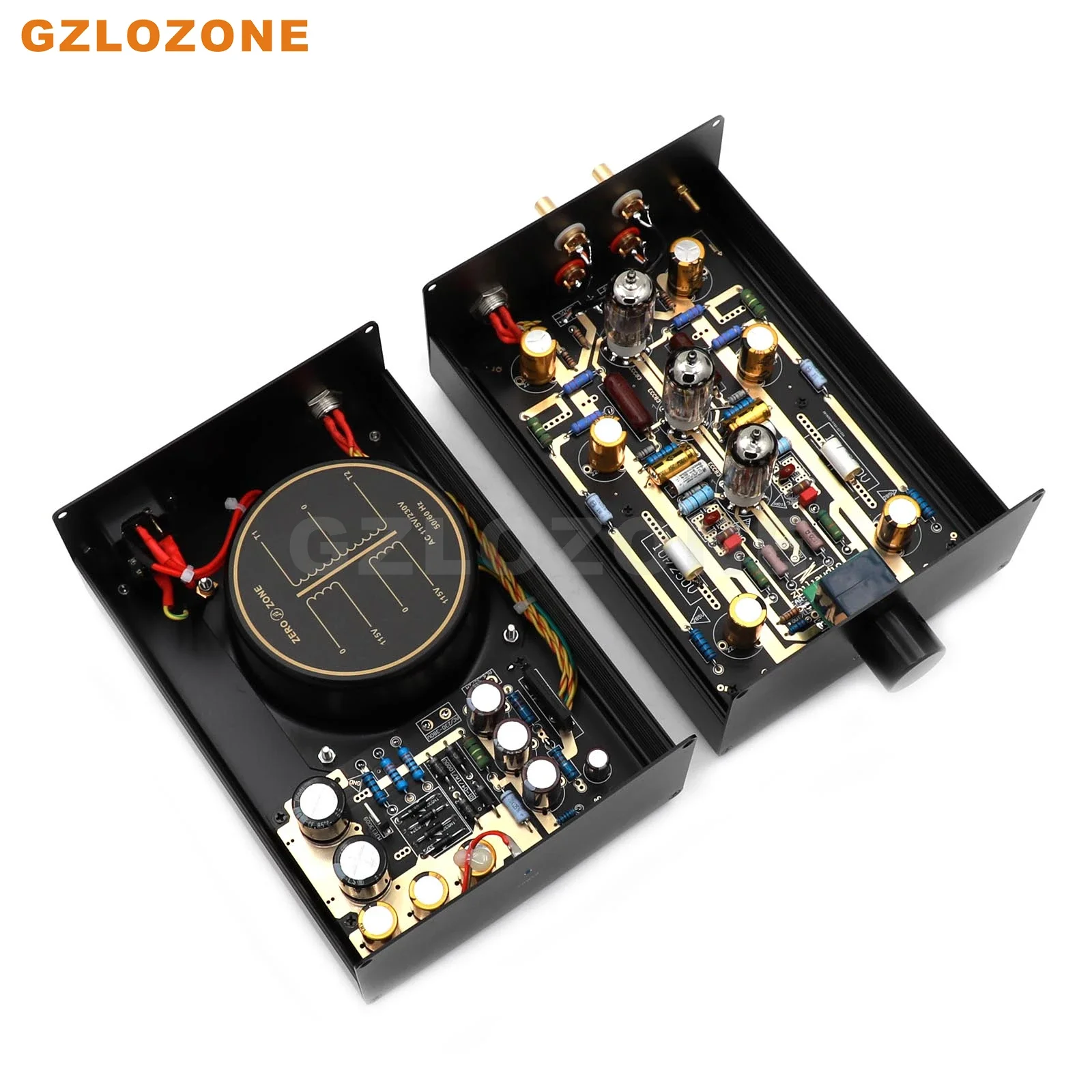 HIFI Split Type-MM ECC83 Tube Phono amplifier Base On EAR834 With Volume control 3