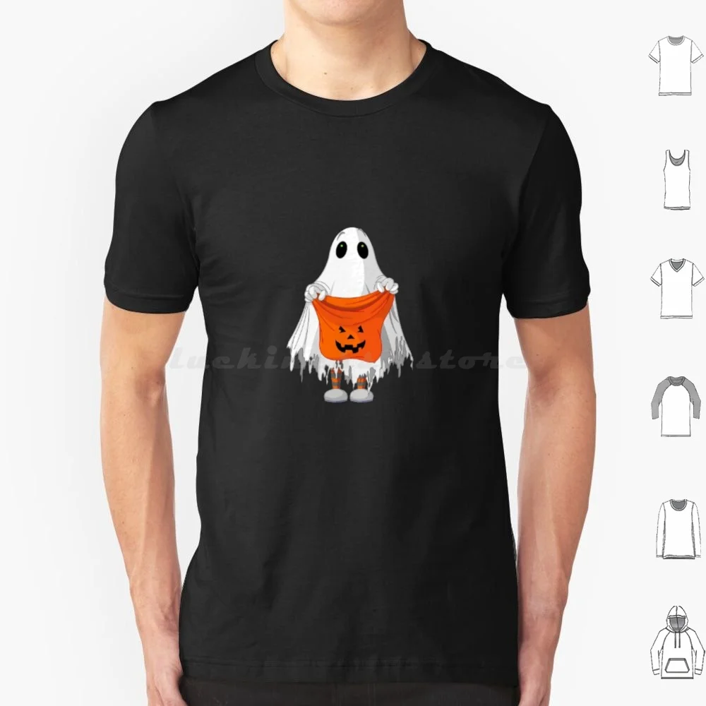 Ghost T Shirt Big Size 100% Cotone Ghost Spooky Cute Halloween Simon Ghost Rachel Mw2 Foglio Scuro Ghost Sheet Spaventoso Oscurità