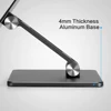 New Aluminium Alloy Phone Holder Stand Mobile Smartphone Support Tablet Desk Portable Metal Cell Phone Holder for iPad iPhone 4