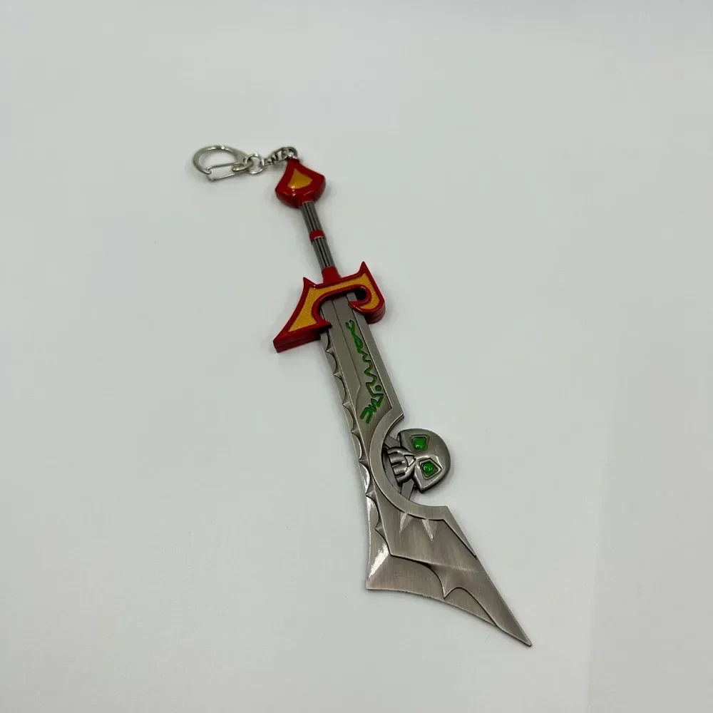 World of Warcraft Ashbringer Peripheral Metal Model Keychain Weapon Alexandros Mograine Tirion Fordring Action Figures Gift Toys 5