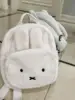 Autumn Winter Lamb Fur Versatile Handheld Dual oulder Bag Cute Rabbit Crossbody Small Bapa for Young Women And Men