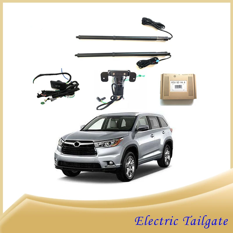 

For Toyota Highlander 2009-2022 electric tailgate modified car trunk door installation lifting rear door Can install foot sensor