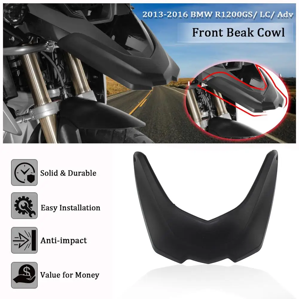 Для 2013 2014 2015 2016 BMW R1200GS R1200 GS LC ADV приключение переднее брызговик нос конус