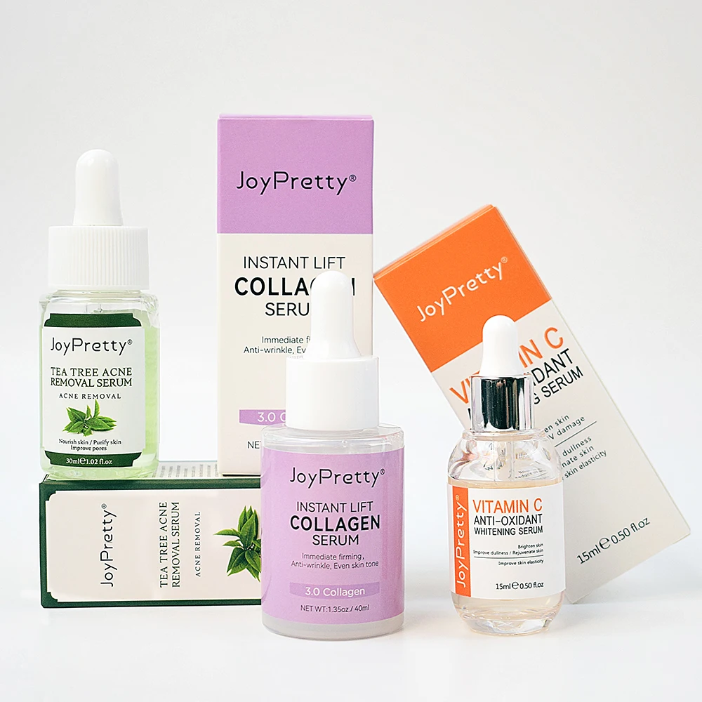 JoyPretty Vitamin C Collagen Face Serum Dark Spots Remover Anti Aging Pore Shrink Moisturizing Serum Facial Skin Care Cosmetics 6